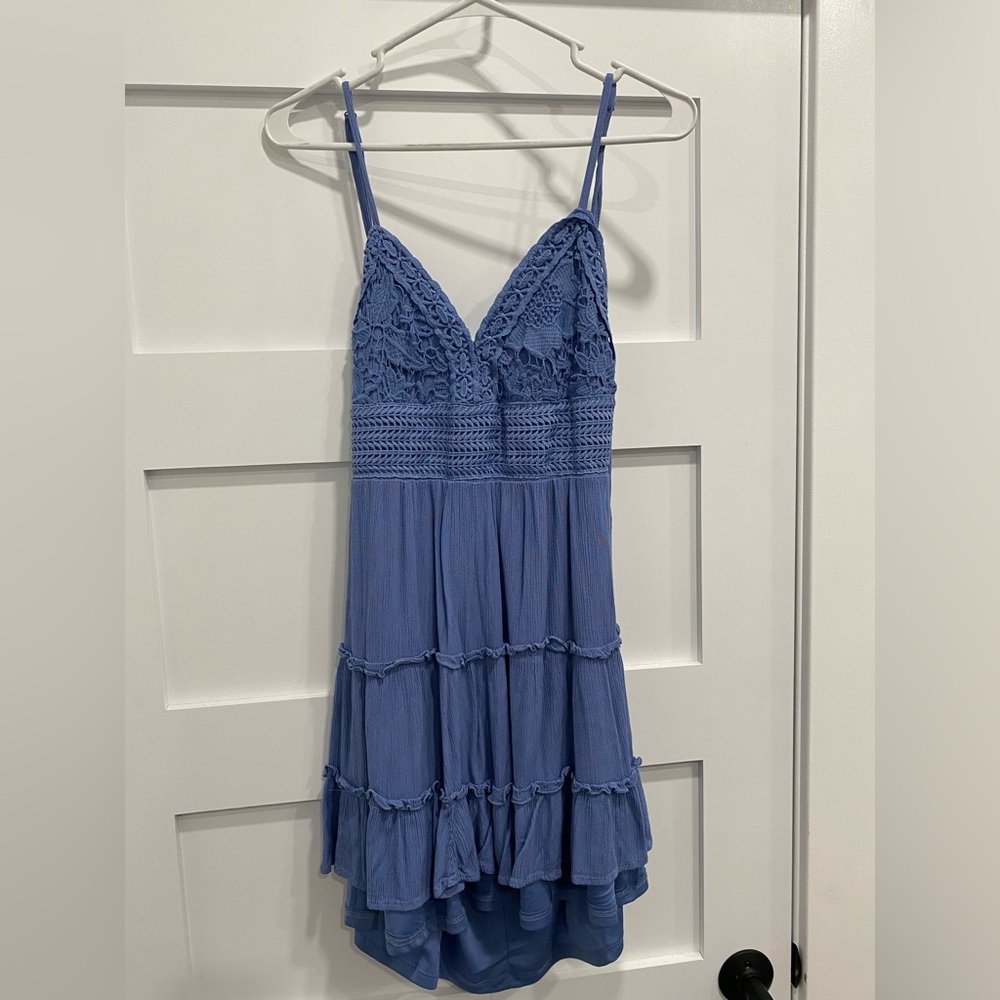 Rue21 size Medium high low blue dress